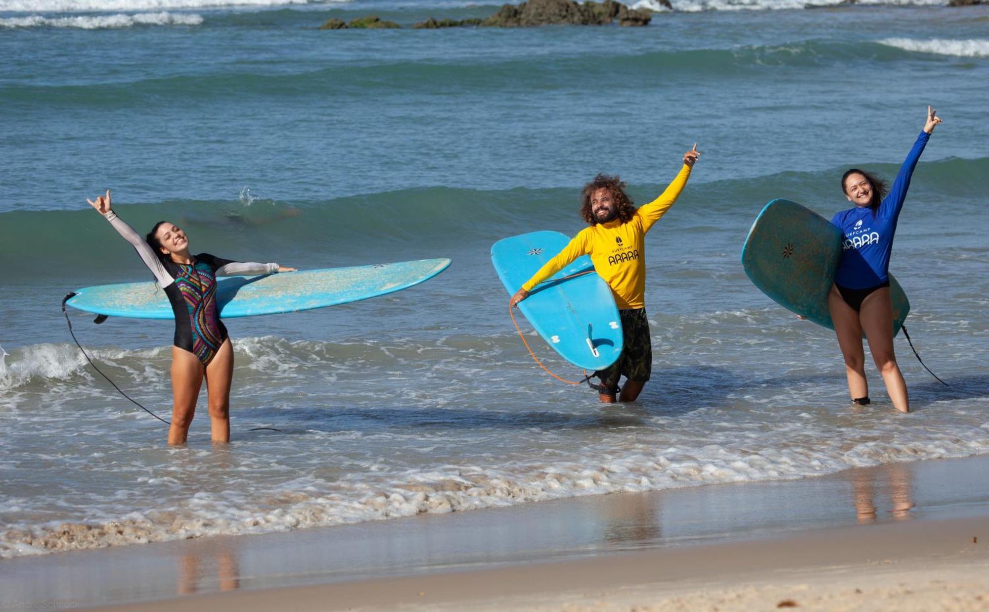 Surfcamp Arara Vandrehjem Praia de Pipa Eksteriør billede