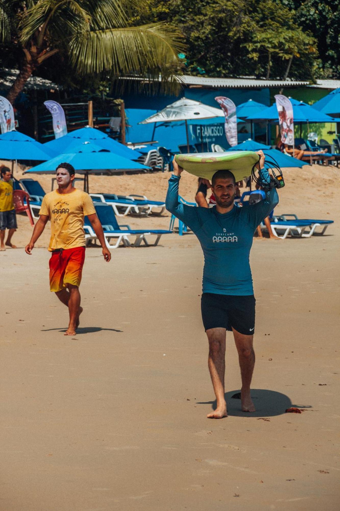 Surfcamp Arara Vandrehjem Praia de Pipa Eksteriør billede